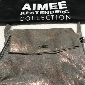Aimee Kestenberg Bali Metallic Denim Crossbody